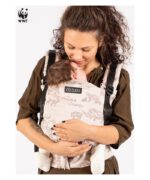 Ергономична раница Isara The One регулируема Sandy Wildlife WWC животни