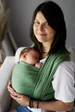 Тъкан слинг Little Frog  р.6 М (4,6mx0,7m) с ЛЕН Whisper - Image 3