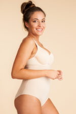 Високи оформящи бикини , безшевни , телесен цвят - Image 2