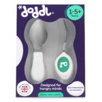 Комплект прибори за хранене бебе | дете doddl вилица и лъжичка над 12м. различни разцветки - Image 5