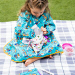 Tidy Tot дълъг лигавник тип престилка с джобче, за хранене и игри - различни разцветки - Image 7