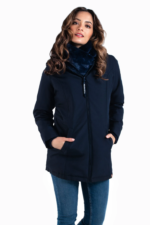 WOMBAT&Co London 4в1 зимно яке за бременни и бебеносене Wallaby Navy Blue - Image 2