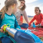 Klean Kanteen бутилка , детска бутилка за вода 355ml Sport Cap последни