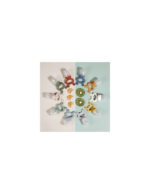 Haakaa силиконова 2в1 чесалка за зъби , мрежа за плодове с подарък капак за замразяване - Image 2