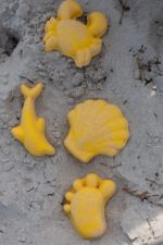 Scrunch Kids формички за пясък 100%Силикон - смачкай, сгъни, навий и прибери РАЗЛИЧНИ РАЗЦВЕТКИ - Image 8