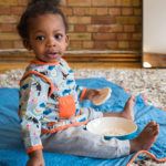 Лигавник престилка с ръкави и мембрана Closeparent Англия 6-18м различни рацветки - Image 4