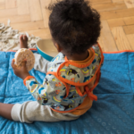 Лигавник престилка с ръкави и мембрана Closeparent Англия 6-18м различни рацветки - Image 3