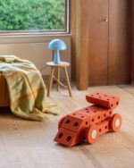 MODU Дания комплект за активна игра с блокчета от 0 до 6г. вариант "Мечтател" 34 елемента МОДУ  Оранжев - Image 4