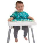 Tidy Tot лигавник тип престилка  и вендузи за захващане къс ръкав зебри - Image 5