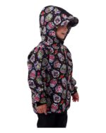 Детскo софтшел яке  (есен/зима) мексикански черепи, ветро- и водоустойчиво 10 000мм