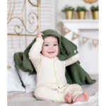 Бебешко термобельо гащеризон от 100%сертифицирана мерино вълна