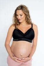 Сутиен  за бременни и кърмачки Mamalogia by Сгушени без банел с широка поддържаща лента за едър бюст - Image 2