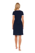 Нощница за бременни и кърмачки синя - Image 5