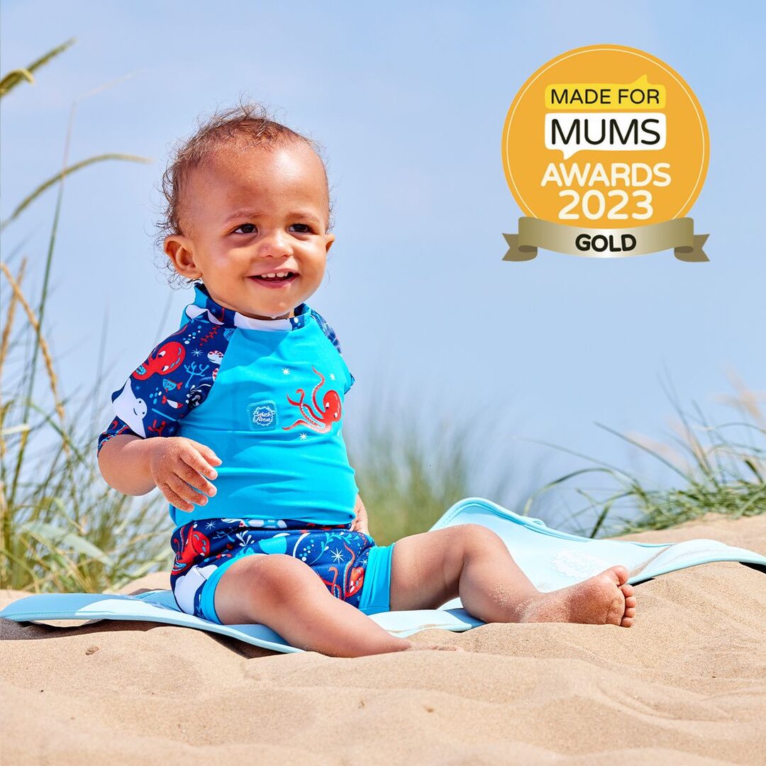2в1 Бански за бебе , цял костюм за плуване с 50+UV  Splash About Under the Sea - Image 6