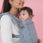 Love and Carry ONE регулируема ергономична раница с падащ панел и платка за кръста цвят Monsoon - Image 2