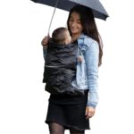 Универсален дъждобран за бебеносене Hoppediz  , ветро- и водоустойчив - Image 3