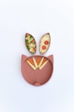 Tidy Tot Анлия силиконова чиния с вендузи - Бухалче или Лисичка - Image 5