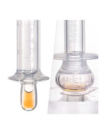 Сет Haakaa спринцовка , иновативна многократна силиконова пипета  със странично разтичане за хранене , течности , лекарства. + кутия и четка за миене - Image 4