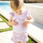 Бански за бебе , цял костюм за плуване с  UVA и UVB защита Splash About Англия - Image 4