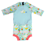 2в1 Бански за бебе , цял костюм за плуване с  UVA и UVB защита Splash About Англия размер патета - Image 2