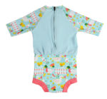 2в1 Бански за бебе , цял костюм за плуване с  UVA и UVB защита Splash About Англия размер патета - Image 3