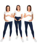 Клин за бременни с платка, син - Image 3