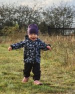 Детски софтшел панталон  (есен/зима) цвят черен , ветро- и водоустойчив 10 000мм