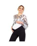 Панталон с ниска диагонална талия - Image 6