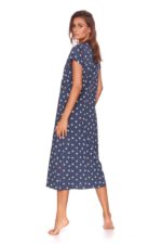 Дълга нощница за бременни и кърмачки 100%Памук - Image 4