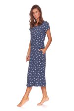 Дълга нощница за бременни и кърмачки 100%Памук - Image 6