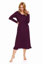 Нощница за бременни и кърмачки дълъг ръкав - Image 4