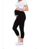 7/8 Клин за бременни с платка черен - Image 5