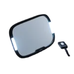 Axkid огледало за обратно виждане с подвижно рамо и затягане и LED малка + дистанционно  ,Краш тествано