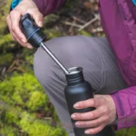 Klean Kanteen бутилка , детска бутилка за вода 355ml с новата Flip Seal капачка 100%без протичане - Image 4