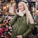 WOMBAT&Co London 4в1 зимно яке за бременни и бебеносене Wallaby Green