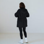 Ватирано 3в1 софтшел яке за бременни и бебеносене Love and Carry черно - Image 6