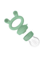 Haakaa Сет силиконова 2в1 чесалка за зъби , мрежа за плодове и форма за замразяване ОЧАКВА СЕ - Image 7