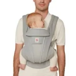 Ергономична раница Ergobaby Omni Deluxe Edition от мрежеста материя Pearl Grey