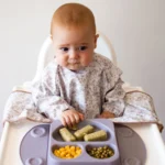 Tidy Tot лигавник-престилка с ръкави и вендузи НОВА лимитирана серия КРЕМ - Image 5