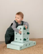 MODU Дания комплект за активна игра с блокчета 20 Елемента цвят Мента - Image 6