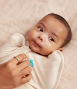 Зимно чувалче Love to Dream 1.5TOG зимно чувалче за сън с повиване размер S и М  крем , листенца - Image 4