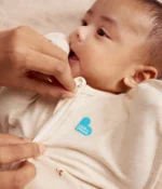 Зимно чувалче Love to Dream 1.5TOG зимно чувалче за сън с повиване размер S и М  крем , листенца - Image 5