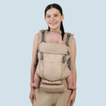 Love and Carry ONE AIR X регулируема ергономична раница за по-големи деца цвят Кашу - Image 4