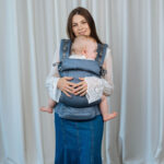 Love and Carry ONE AIR X регулируема ергономична раница за по-големи деца Синя