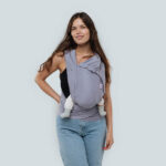 LoveTie хибридна раница за бебета 1м.+, Love and Carry от 3,5 до 15кг Лавандула - Image 3