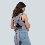 LoveTie хибридна раница за бебета 1м.+, Love and Carry от 3,5 до 15кг Лавандула - Image 5