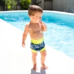 Бански за бебе , бебешки бански за плуване SplashAbout Happy Nappy Англия неопрен