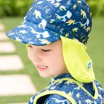 Бебешка шапка с 50+ UV защита Splash About Англия , легионерска шапка размер 1-3г.  Морски Костенурки - Image 3