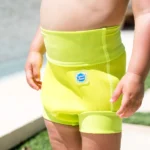 Бански за бебе , бебешки бански за плуване SplashAbout Happy Nappy Англия неон - Image 4
