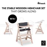 Дървен стол за хранене Hauck Beta + с включени аксесоари - Image 3